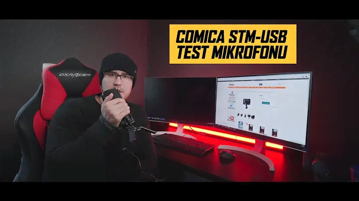 Podcast mikrofon Comica STM-USB - TEST zvuku