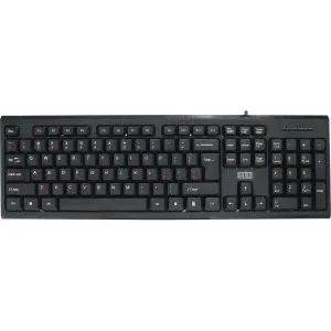 Клавиатура проводная USB STM 201C черная/ STM USB Keyboard WIRED STM 201C black
