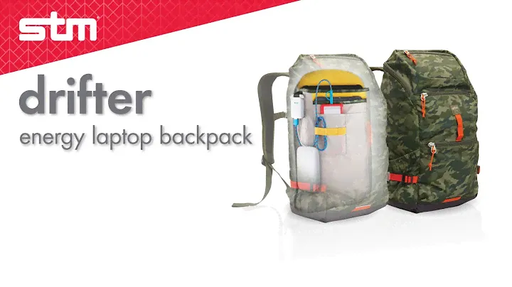 STM Drifter Laptop Shoulder Bag Energy