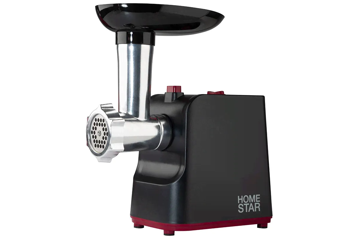Мясорубка HomeStar STM-2039, черная-0