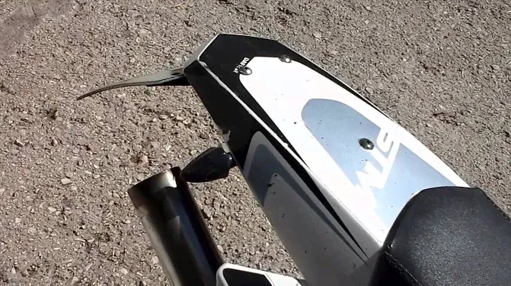 Dafier STM 125  Straight Pipe Exhaust - Revs, Loud