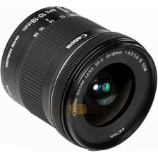 Объектив Canon EF-S 10-18mm f 4.5-5.6 IS STM в Москве