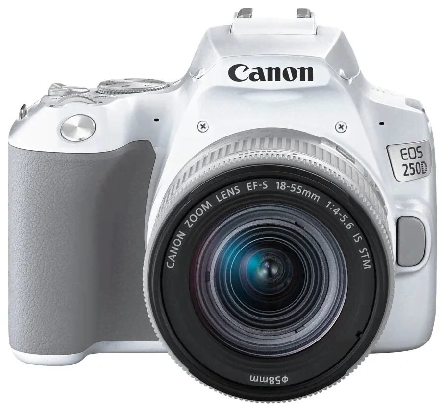 Фотоаппарат Canon EOS 250D Kit белый EF-S 18-55mm f/4-5.6 IS STM-1