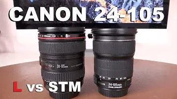 Canon EF 24-105mm L USM vs STM | Comparativa