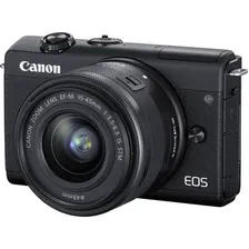 Фотоаппарат Canon EOS M200 Kit 15-45mm IS STM Black / White
