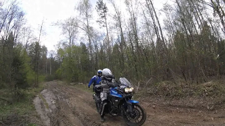 4_Эндуро выезд в Зеленково Hanway STR200 Sukuzi DRZ400 Triumph Tiger800