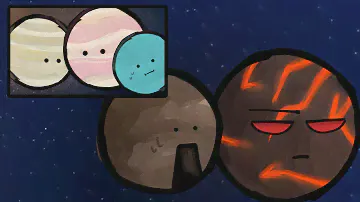 Earth naming every moon in the solar system | Past Solarballs | My AU | Greek Planets | Filler post
