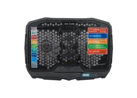 Подставка для ноутбука STM Laptop Cooling IP21 черн.