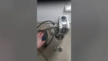Worm gearbox inverter