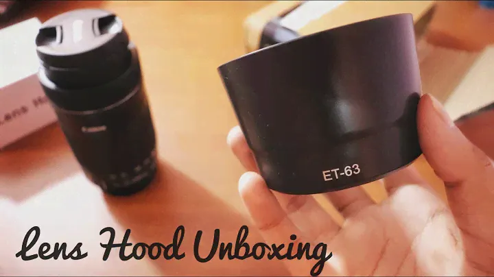 Lens Hood Unboxing Amazon Hindi ¦ Canon lens Hood for 55-250mm and 18-55mm ¦ Best lens Hood Unboxing