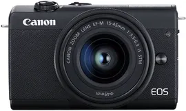 Фотоаппарат Canon EOS M200 черный 24.1Mpix 3" 4K WiFi 15-45 IS STM LP-E12 (с объективом)