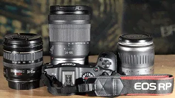 Пленочный объектив против Темнейшего Canon RF 24-105 4.0-7.1 IS STM