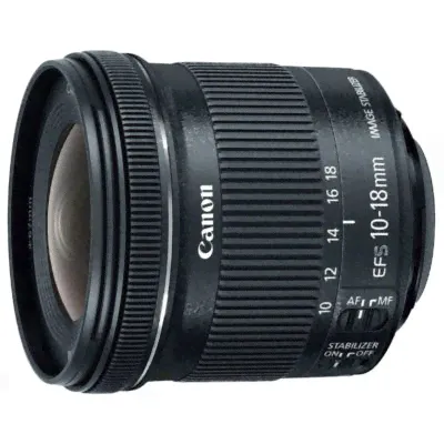 Canon EF-S 10-18mm f/4.5-5.6 IS STM, черный