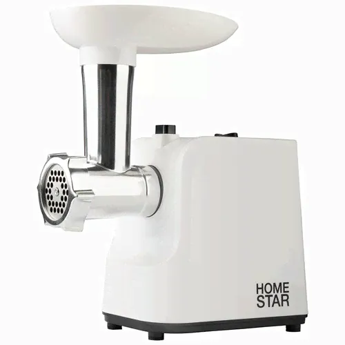 Мясорубка HomeStar STM-2039, белая-0