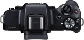 Canon Фотоаппарат Canon EOS M50 Kit 15-45mm IS STM LP-E12, черный фотоаппараты